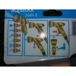 Pistolet zraszający ultra 9 + końcówka Hozelock
