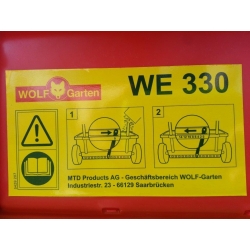 Siewnik, rozsiewacz do nawozów, nasion Wolf-Garten WE330
